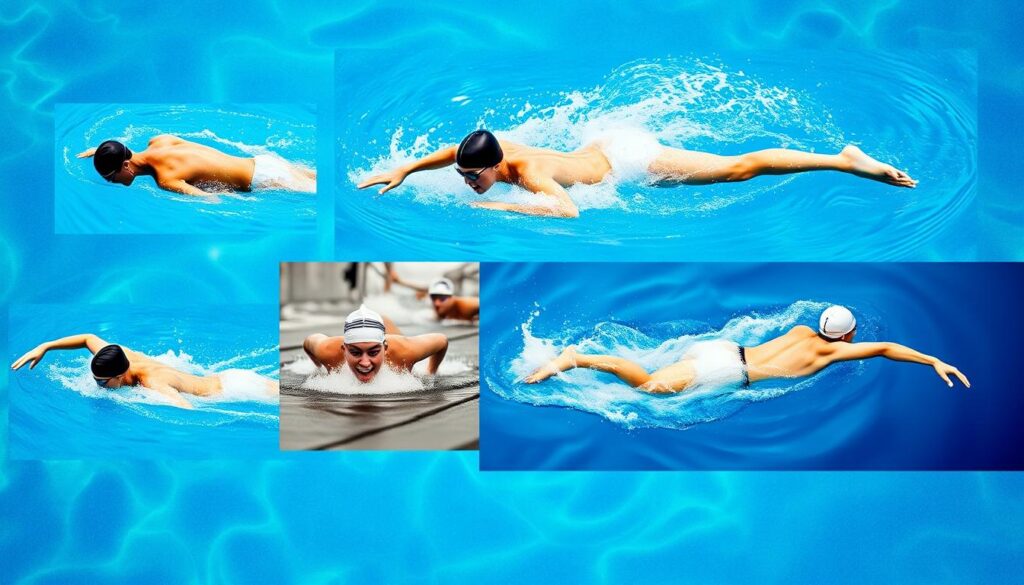 history of swimming